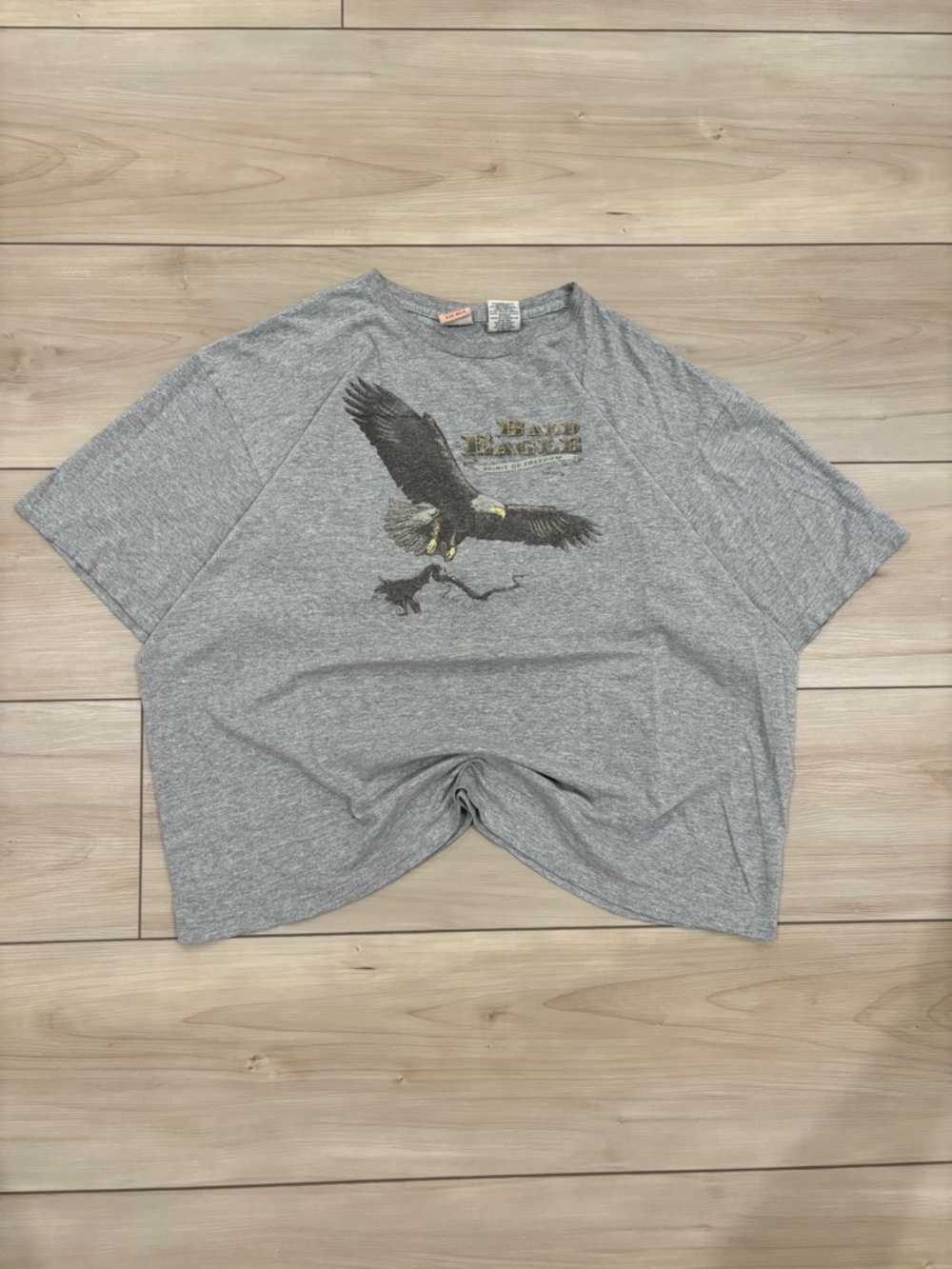 Faded Glory vintage 90s Bald Eagle faded tee